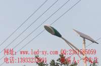 阜平新农村路灯获得好评